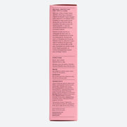 Side of Dream Clean Toothpaste box highlighting ingredients, directions, and oral health benefits.