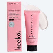 Dream Clean Antioxidant Toothpaste tube with a swirl of formula, enriched with natural ingredients.